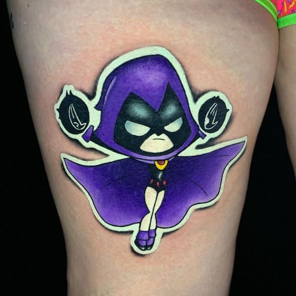 Sticker Tattoos (34 pics)