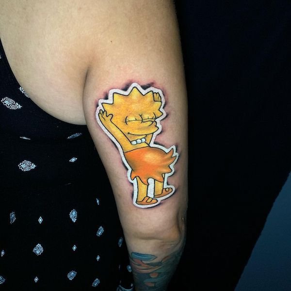 Sticker Tattoos (34 pics)