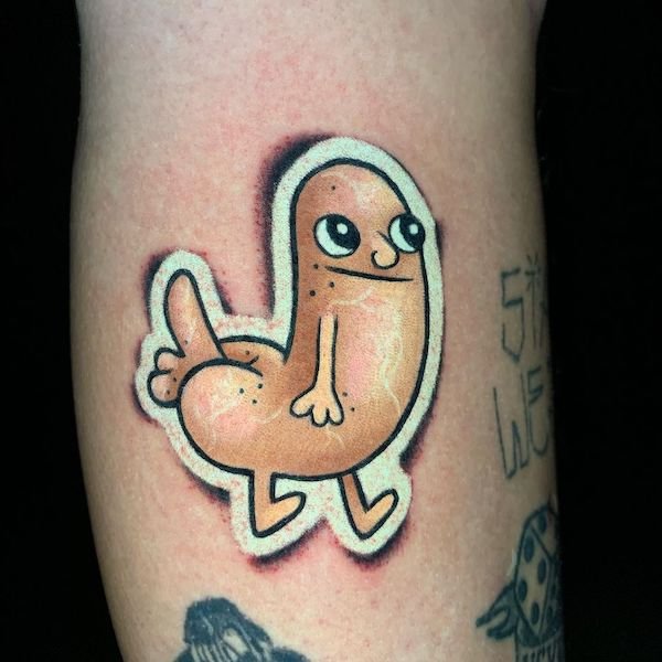 Sticker Tattoos (34 pics)
