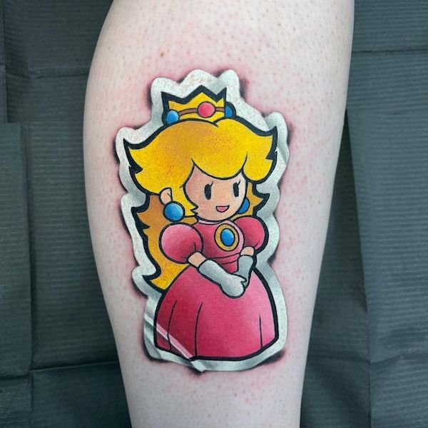 Sticker Tattoos (34 pics)