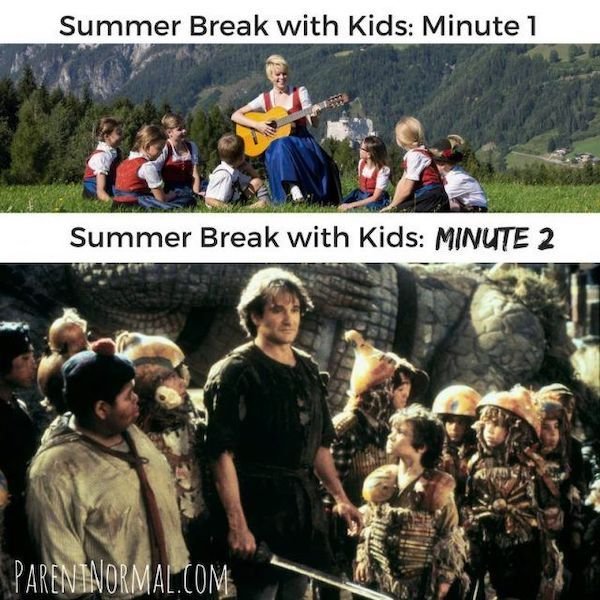 Kids Summer Holidays Humor (34 pics)