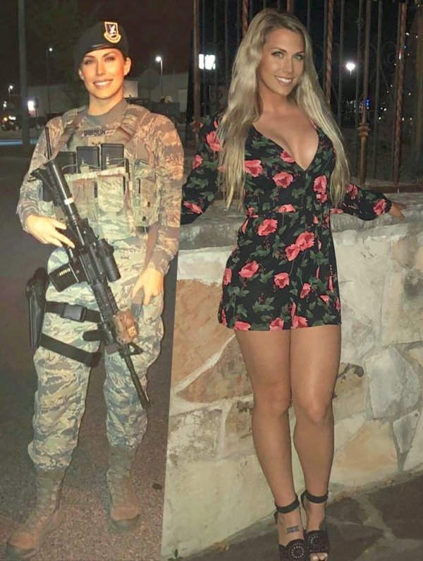 Girls With And Without Uniforms (45 pics)