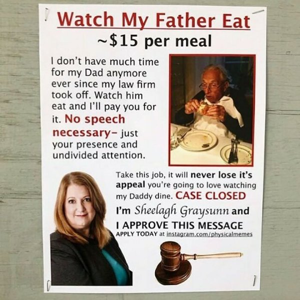 Man Trolls Neighbors With Posters (24 pics)
