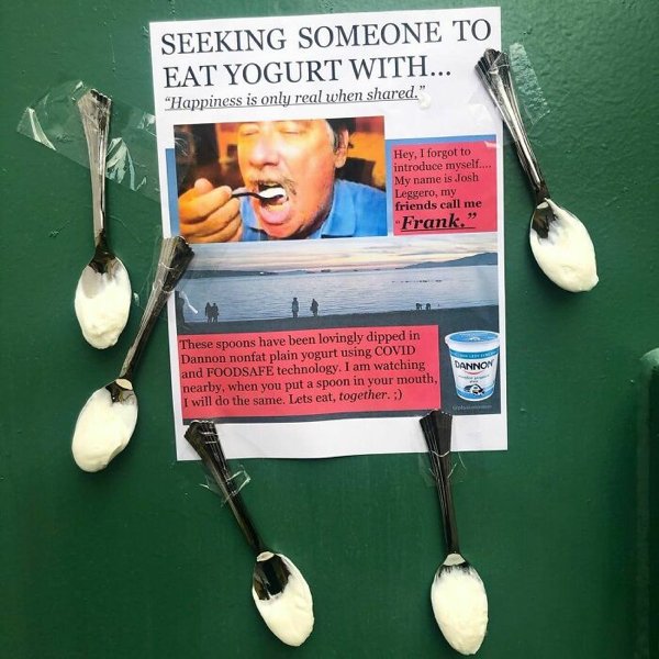 Man Trolls Neighbors With Posters (24 pics)