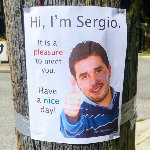 Man Trolls Neighbors With Posters (24 pics)