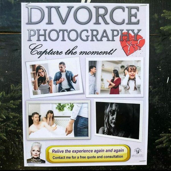 Man Trolls Neighbors With Posters (24 pics)