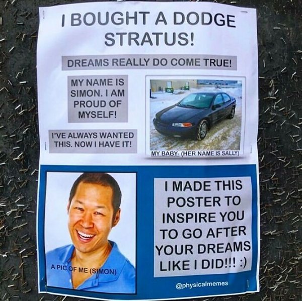 Man Trolls Neighbors With Posters (24 pics)