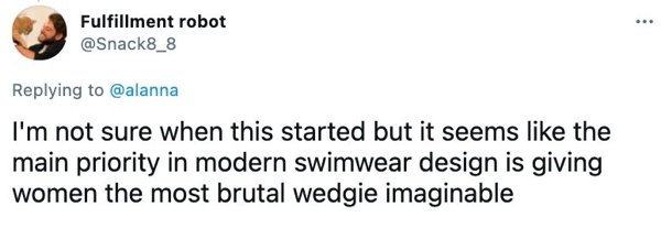Internet Reacts To The Weird Swimsuit (25 pics)