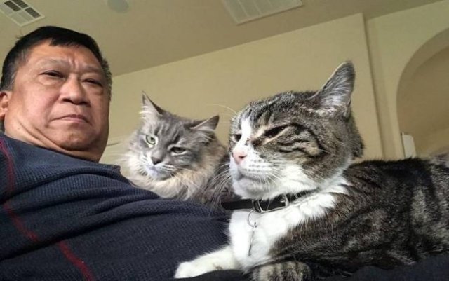 Men Who Refused To Have Pets (20 pics)
