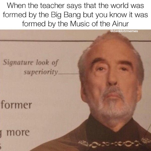 LOTR Memes (40 pics)