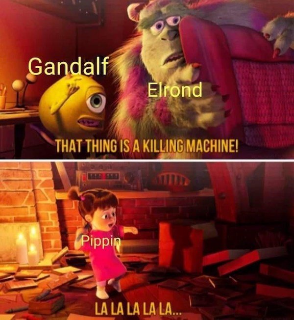 LOTR Memes (40 pics)