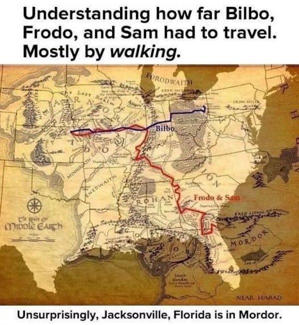 LOTR Memes (40 pics)