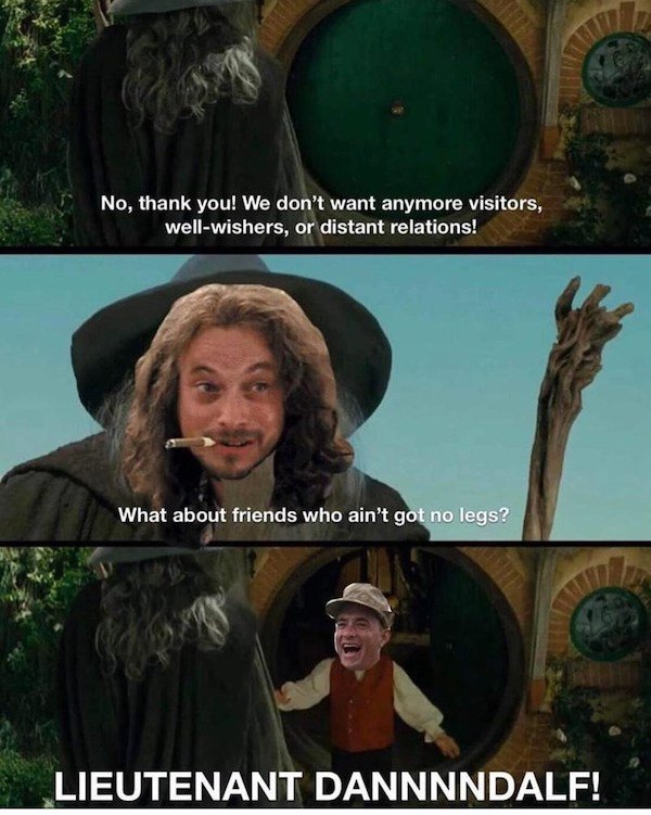 LOTR Memes (40 pics)