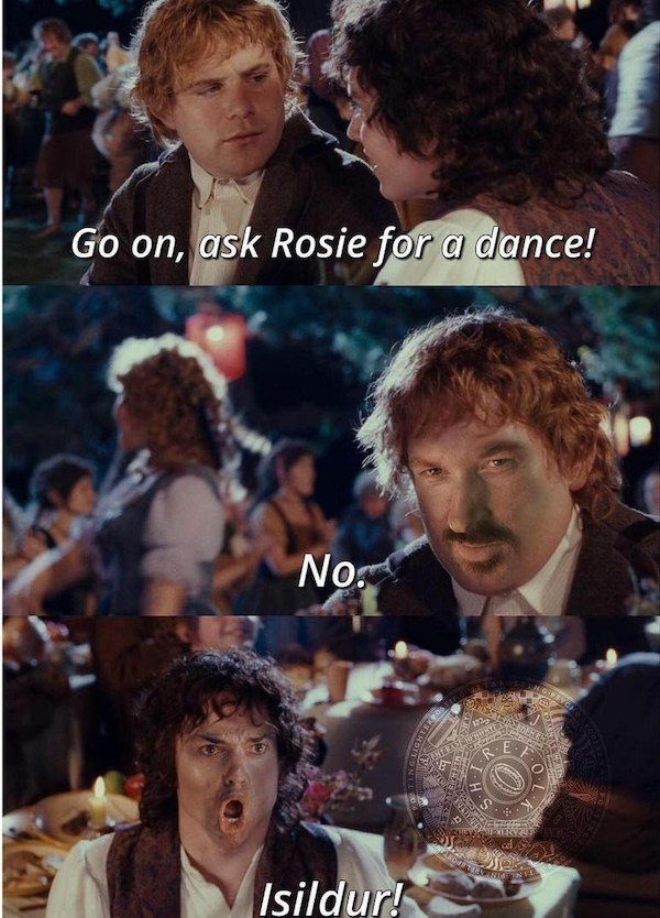 LOTR Memes (40 pics)