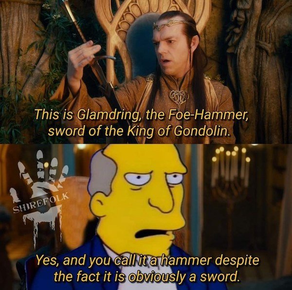 LOTR Memes (40 pics)