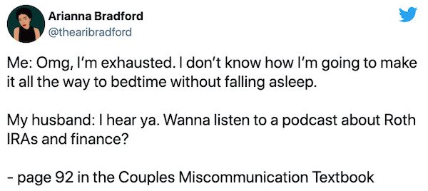 Married Life Tweets (25 pics)
