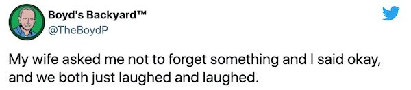 Married Life Tweets (25 pics)
