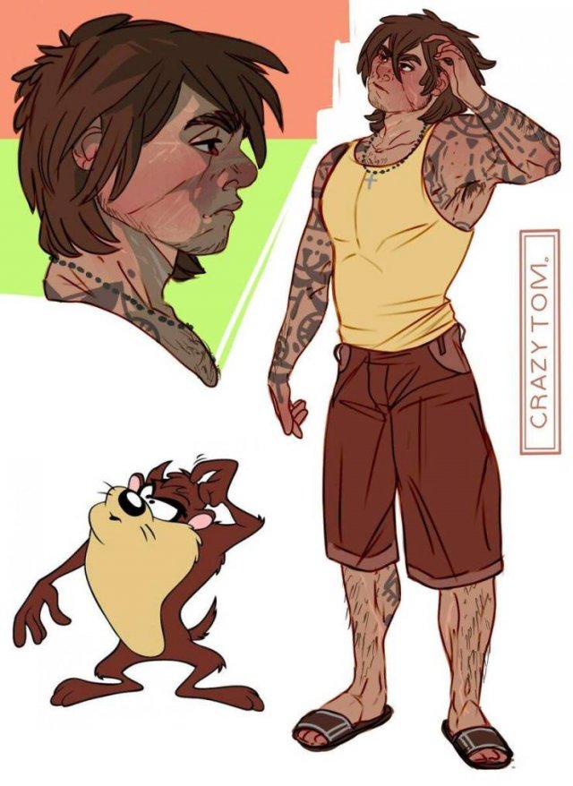 If Cartoon Characters Were People (30 pics)