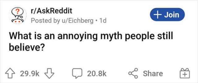 Popular Myths People Believe In (39 pics)