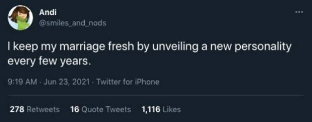 Married Life Tweets (25 pics)