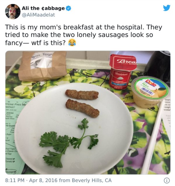 Disgusting Hospital Food (20 pics)