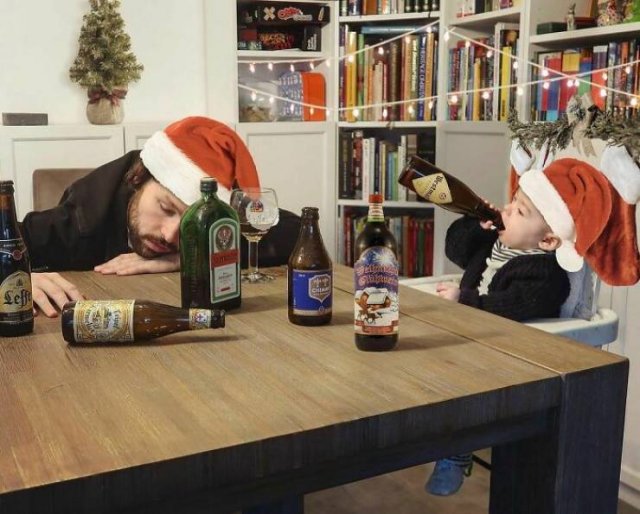 Husband Trolls His Wife By 'Ok' Photos Of His Son (30 pics)