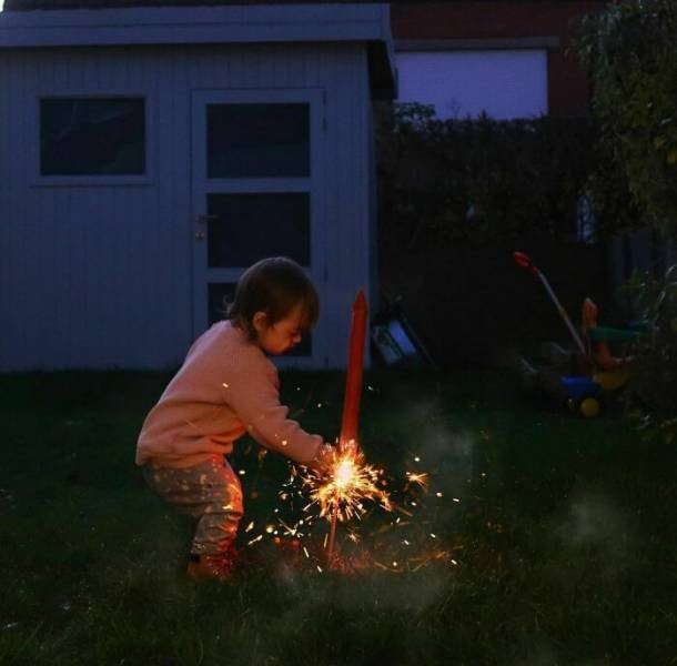 Husband Trolls His Wife By 'Ok' Photos Of His Son (30 pics)