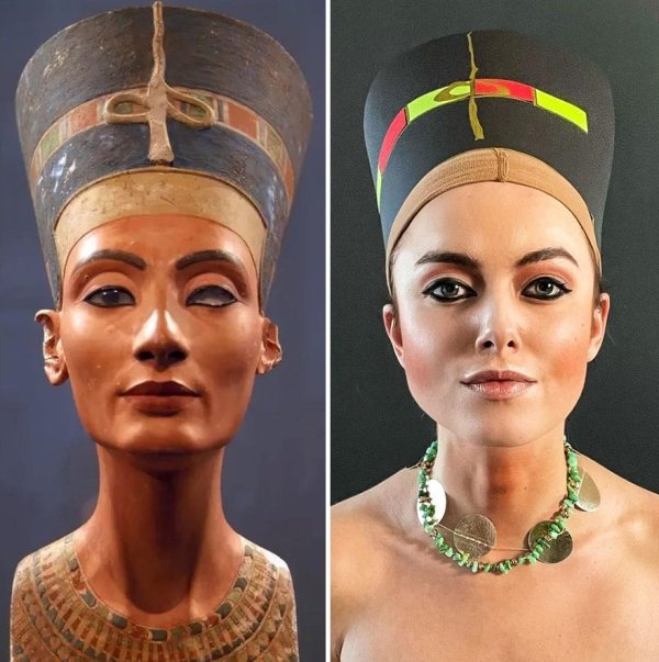 This Woman Recreates Famous Artworks (30 pics)