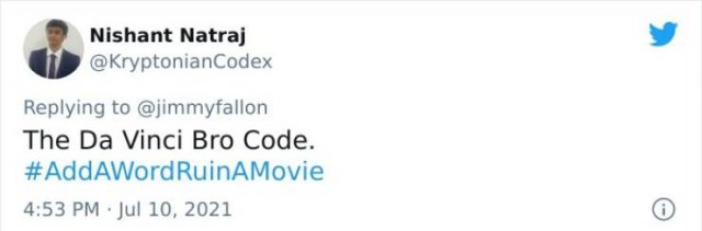 People Ruin A Movie With One Word (31 pics)