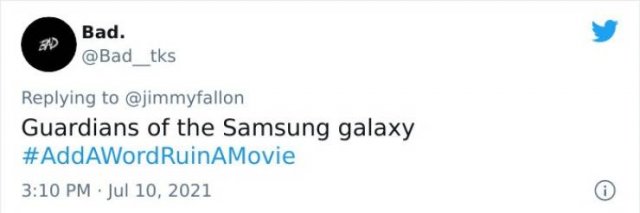 People Ruin A Movie With One Word (31 pics)