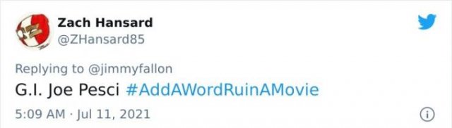 People Ruin A Movie With One Word (31 pics)