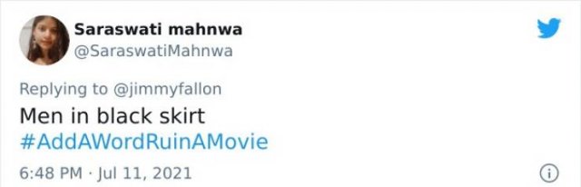 People Ruin A Movie With One Word (31 pics)