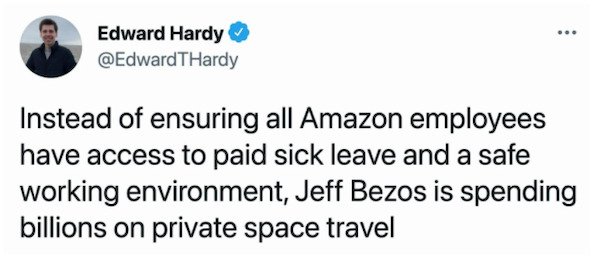Jeff Bezos Went To Space Tweets (21 pics)