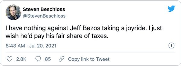 Jeff Bezos Went To Space Tweets (21 pics)