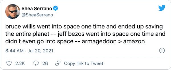 Jeff Bezos Went To Space Tweets (21 pics)