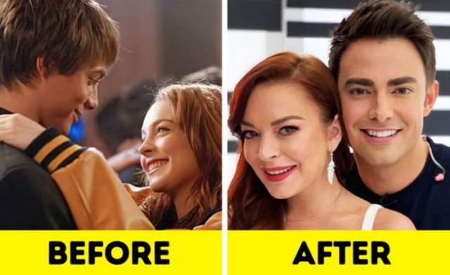 Famous On-Screen Couples: Then And Now (12 pics)