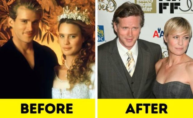 Famous On-Screen Couples: Then And Now (12 pics)