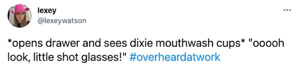Overheard At Work Tweets (30 pics)