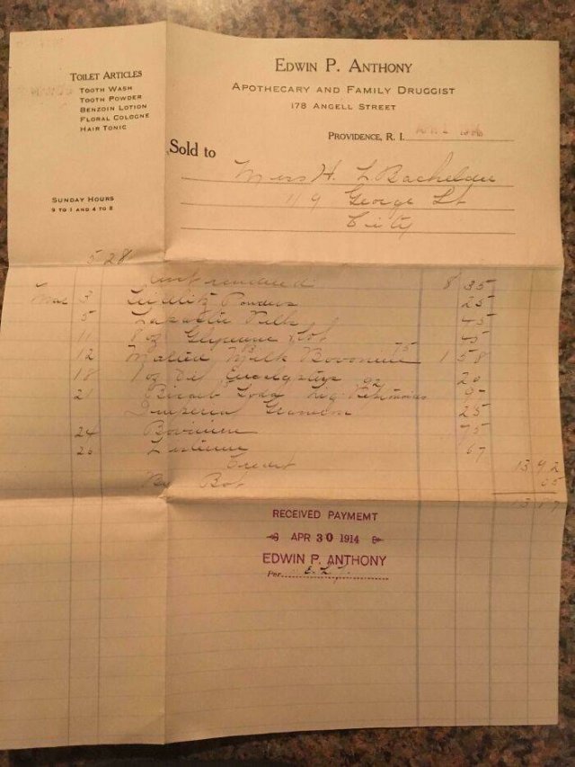 American Medical Bills From The 20'th Century (30 pics)