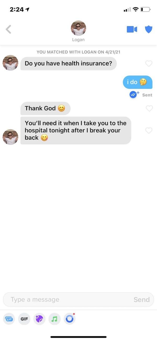 Weird Tinder Texts (25 pics)