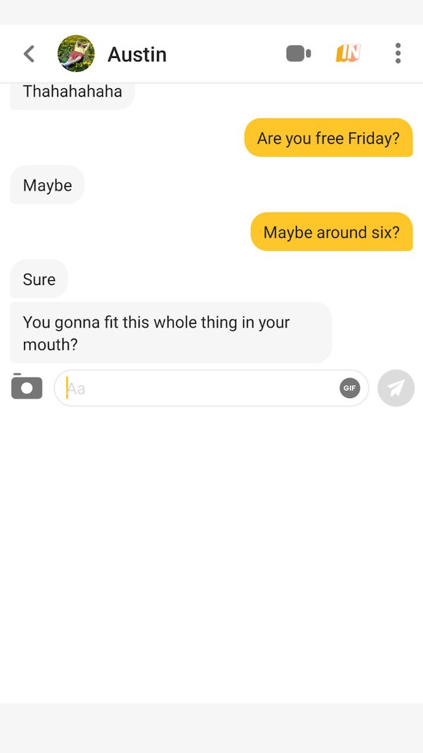 Weird Tinder Texts (25 pics)