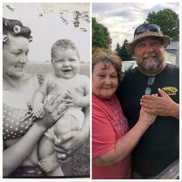 Family Photo Recreations (28 pics)