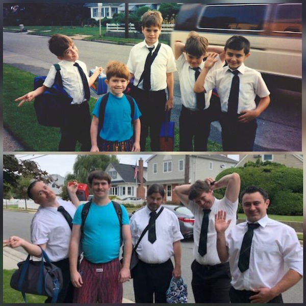 Family Photo Recreations (28 pics)