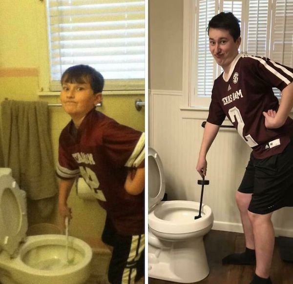 Family Photo Recreations (28 pics)