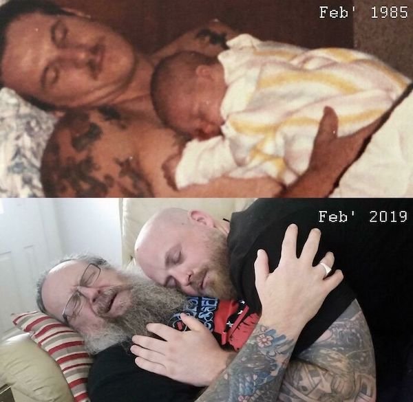 Family Photo Recreations (28 pics)