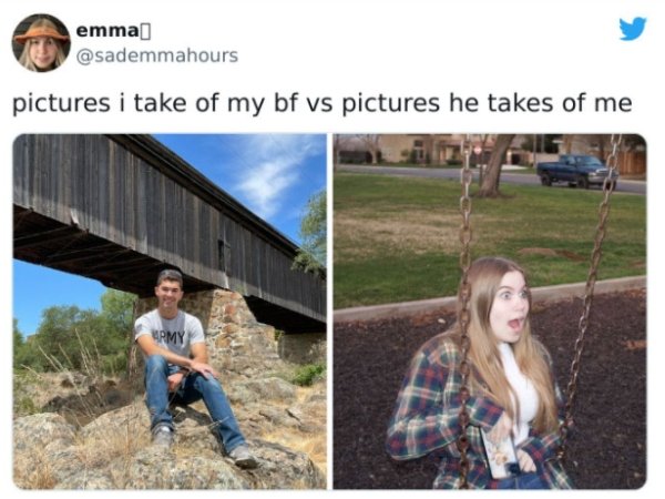 How Men And Women Take Photos (28 pics)