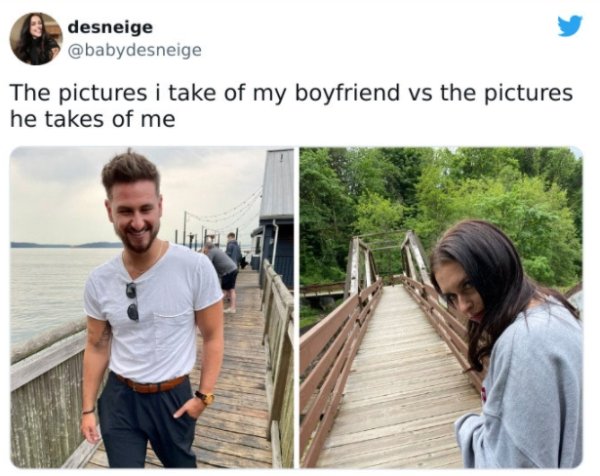 How Men And Women Take Photos (28 pics)
