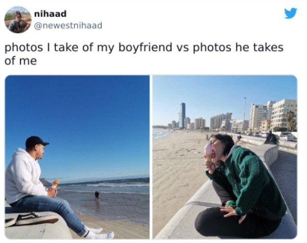 How Men And Women Take Photos (28 pics)