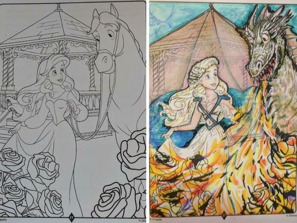 People Improve Coloring Books (30 pics)