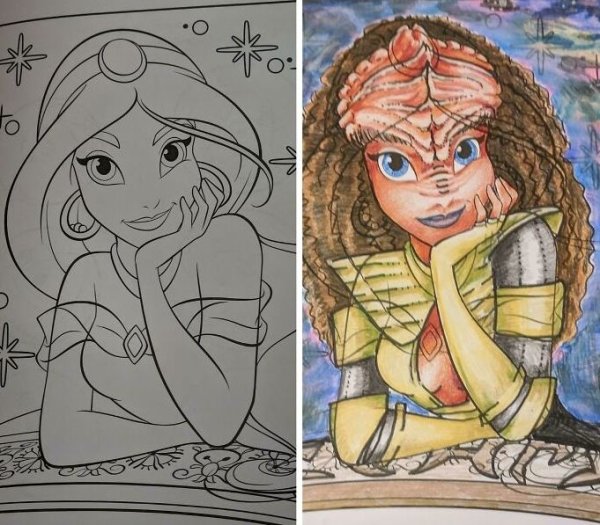 People Improve Coloring Books (30 pics)